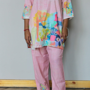 Co-ord Set - Pink Patterned