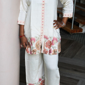 Co-ord Set - White Floral